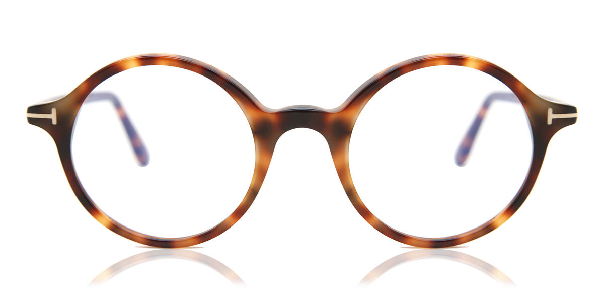 Tom Ford FT5834-B 053 Blue-Light Block, Tortoiseshell frame