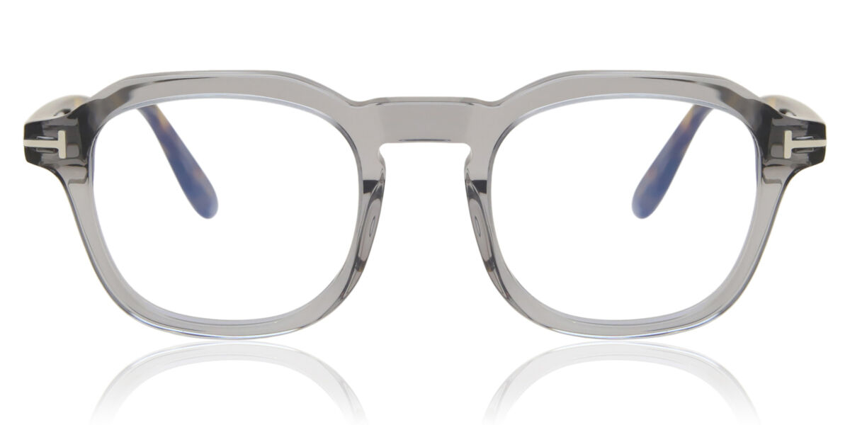 Tom Ford FT5836-B 020 Blue-Light Block, Clear frame