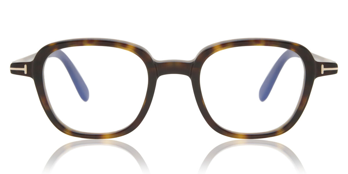 Tom Ford FT5837-B 052 Blue-Light Block, Tortoiseshell frame