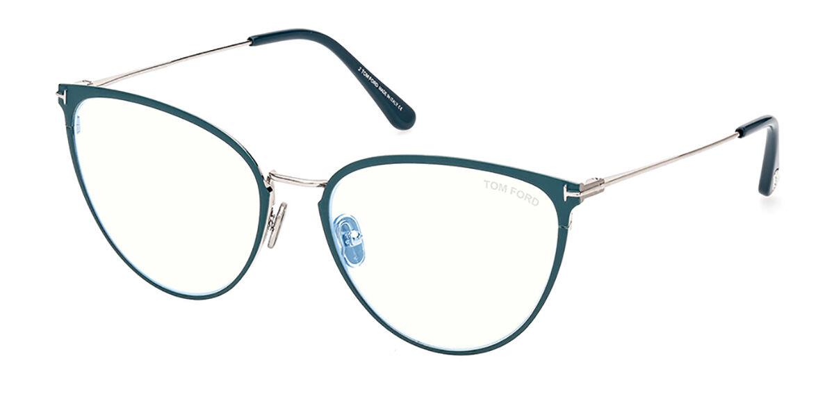 Tom Ford FT5840-B 087 Blue-Light Block, Blue frame