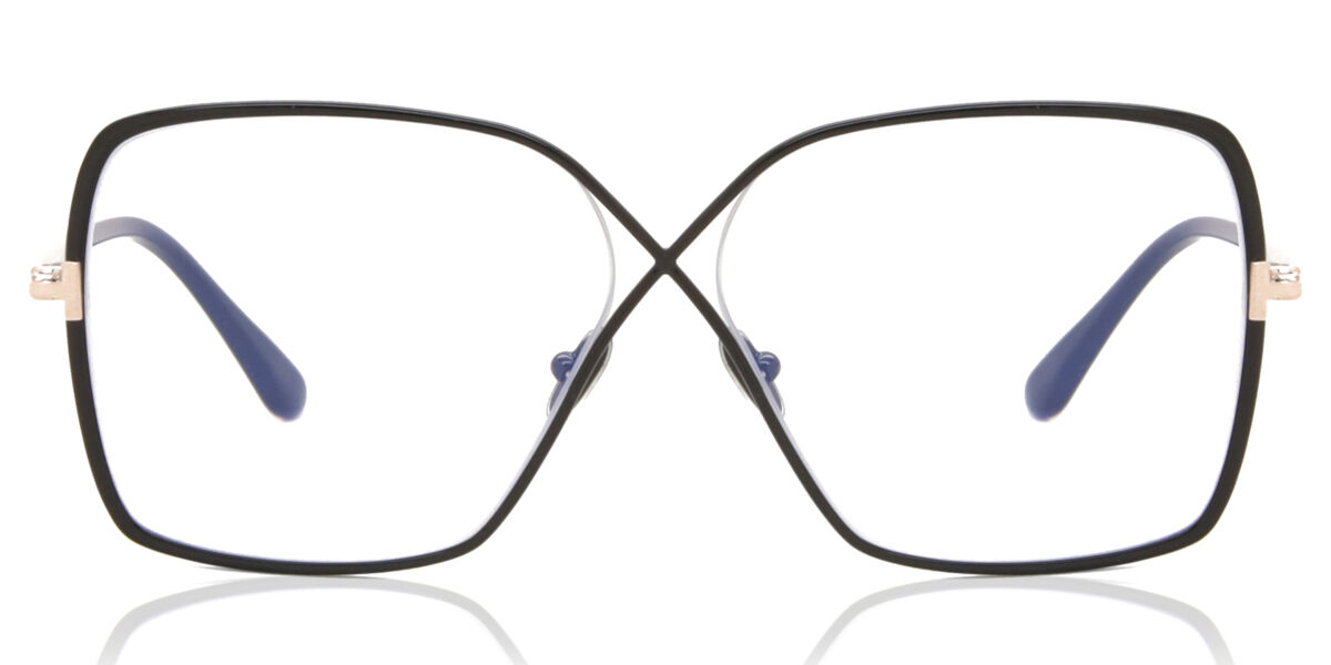 Tom Ford FT5841-B 001 Blue-Light Block, Black frame