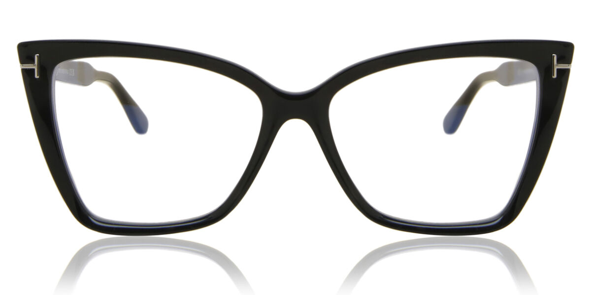Tom Ford FT5844-B 001 Blue-Light Block, Black frame