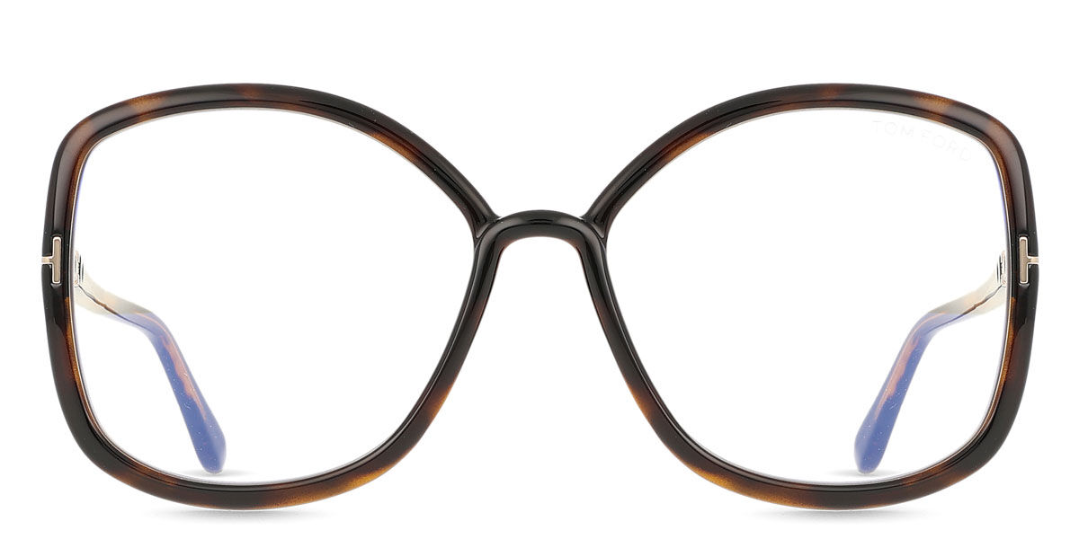 Tom Ford FT5845-B 052 Blue-Light Block, Tortoiseshell frame