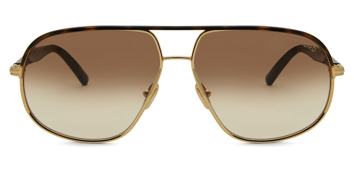 Tom Ford FT1019 MAXWELL 30F, Gold frame, Gradient Brown lenses
