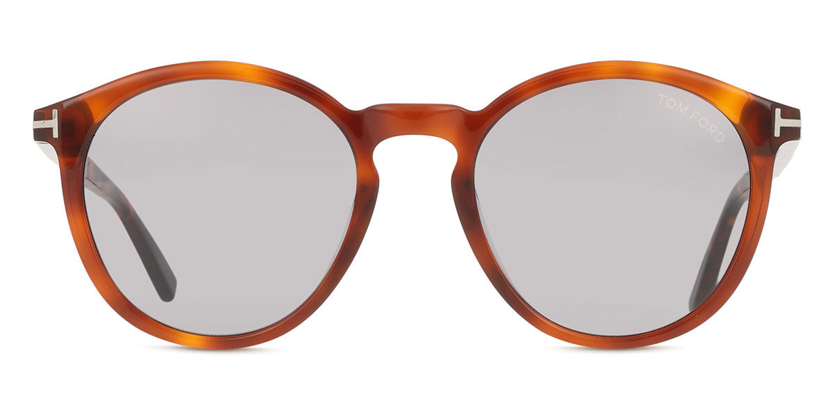 Tom Ford FT1021 ELTON 53A, Tortoiseshell frame, Smoke Dark Grey lenses