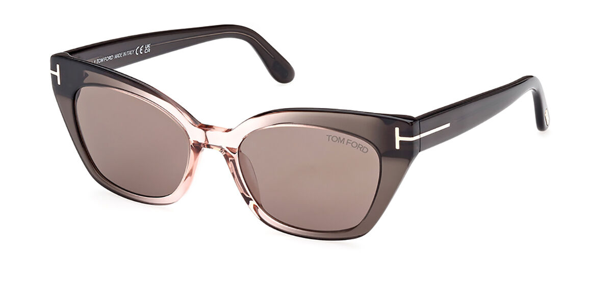 Tom Ford FT1031 JULIETTE 20J, Brown frame, Grey Brown lenses