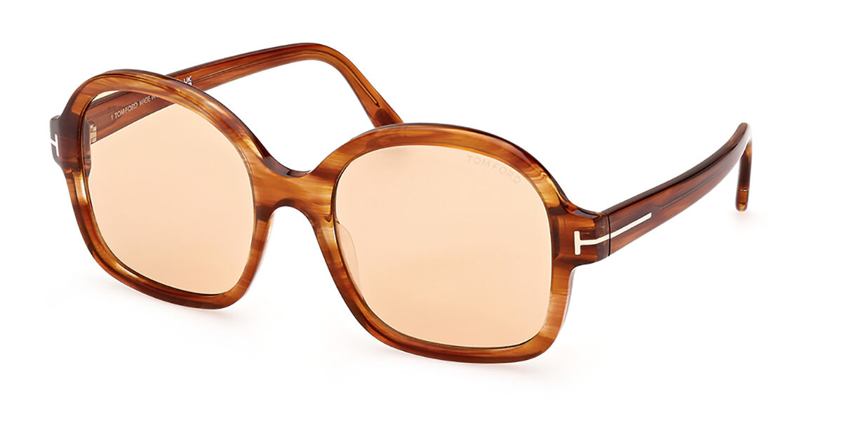 Tom Ford FT1034 HANLEY 45E, Brown frame, Brown Photochromic lenses