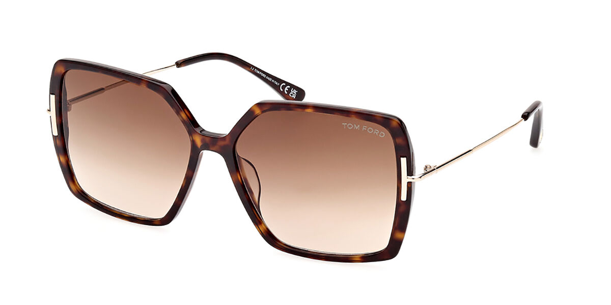 Tom Ford FT1039 JOANNA 52F, Tortoiseshell frame, Gradient Brown lenses