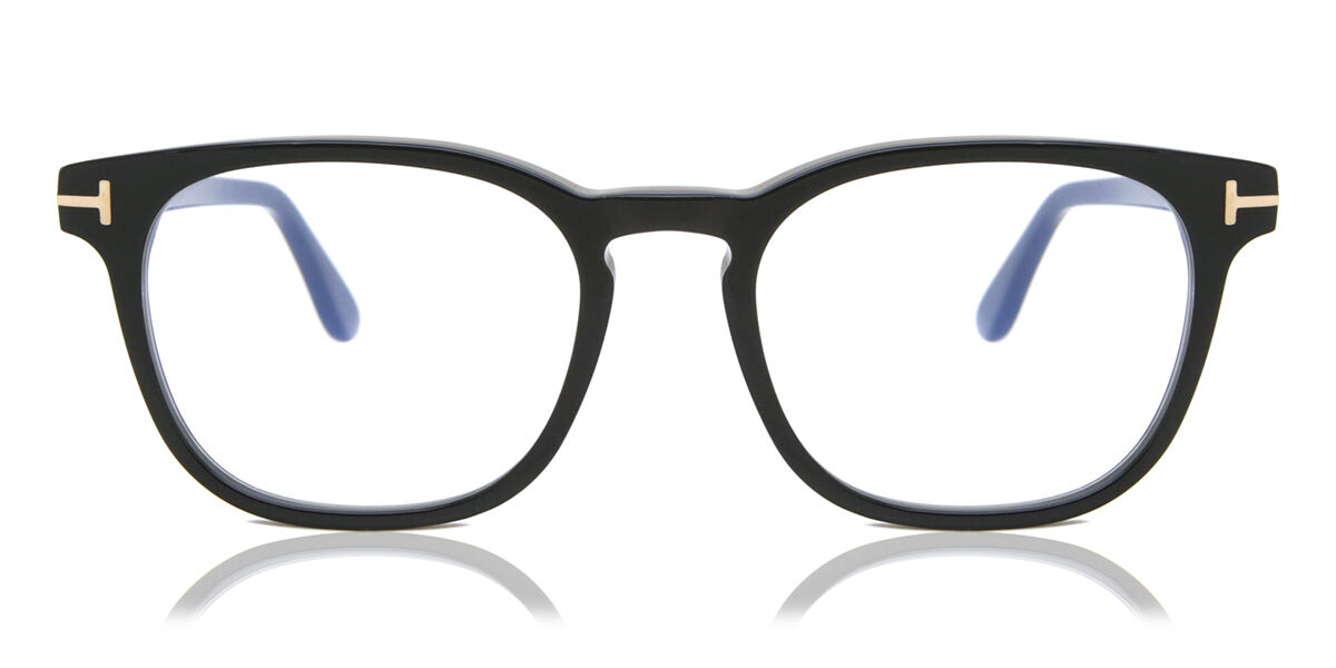 Tom Ford FT5868-B 001 Blue-Light Block, Black frame