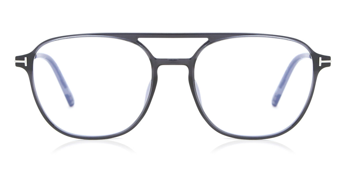 Tom Ford FT5874-B 020 Blue-Light Block, Grey frame