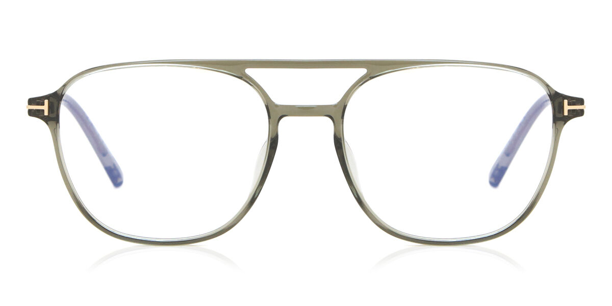 Tom Ford FT5874-B 093 Blue-Light Block, Green frame