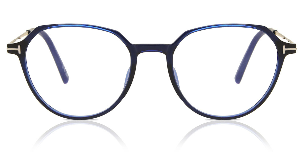 Tom Ford FT5875-B 090 Blue-Light Block, Blue frame