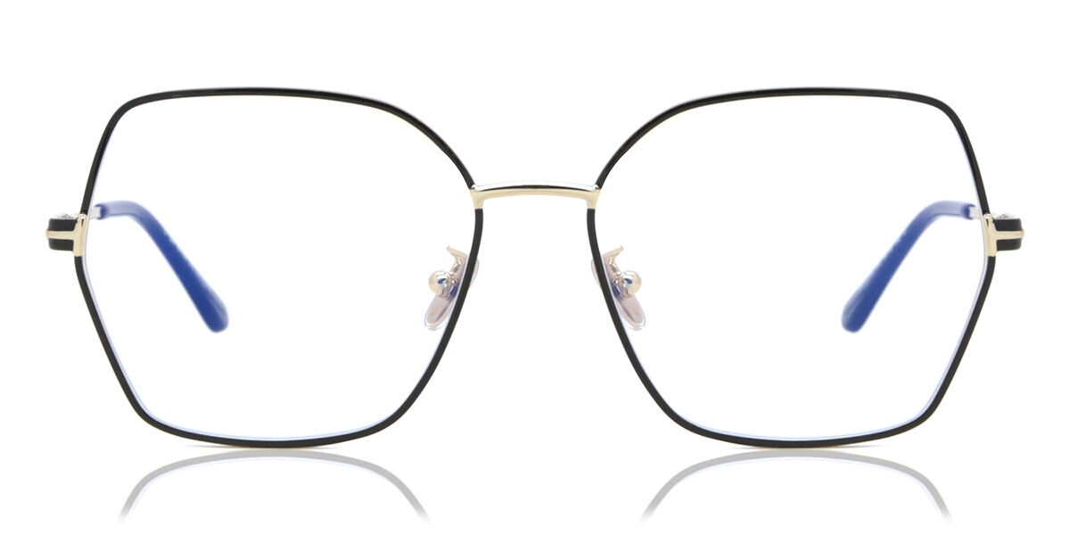 Tom Ford FT5876-B 032 Blue-Light Block, Gold frame