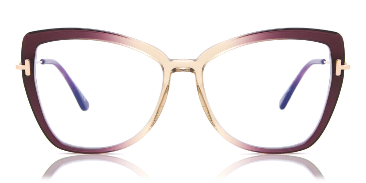 Tom Ford FT5882-B 083 Blue-Light Block, Yellow frame