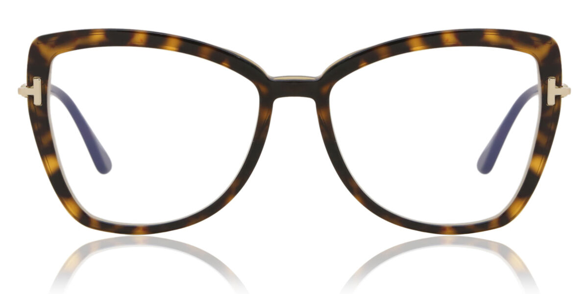 Tom Ford FT5882-B 056 Blue-Light Block, Tortoiseshell frame