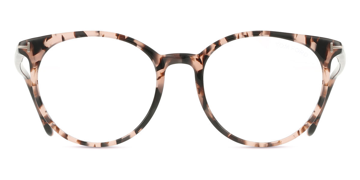 Tom Ford FT5575-B 054 Blue-Light Block, Tortoiseshell frame