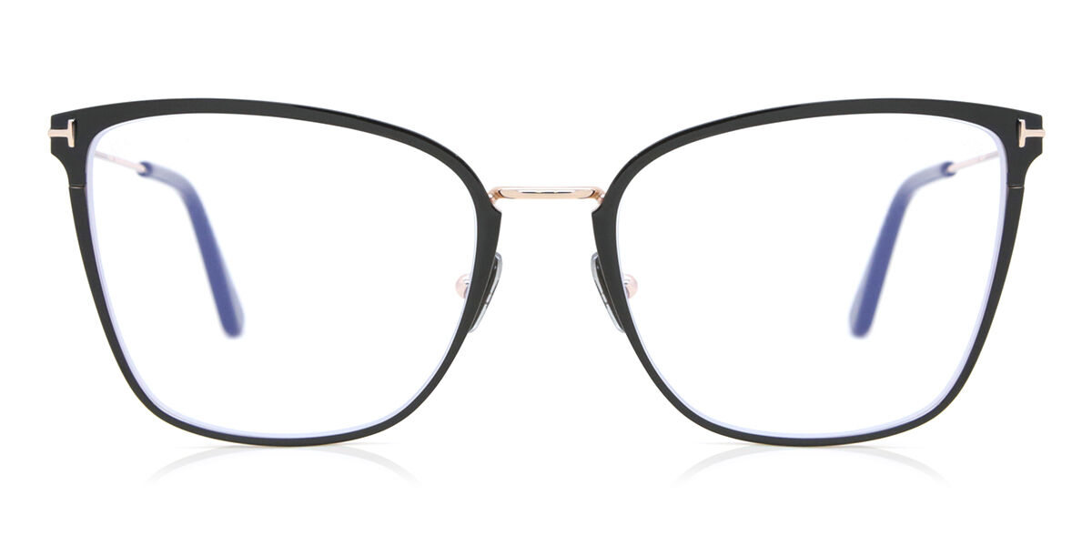 Tom Ford FT5839-B 001 Blue-Light Block, Black frame