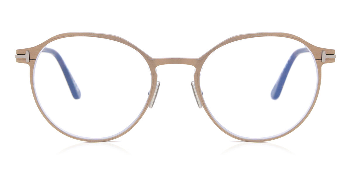 Tom Ford FT5866-B 035 Blue-Light Block, Brown frame