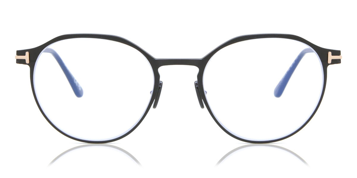 Tom Ford FT5866-B 002 Blue-Light Block, Black frame