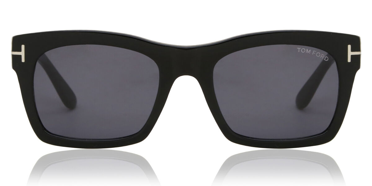 Tom Ford FT1062 NICO-02 01A, Black frame, Smoke Dark Grey lenses