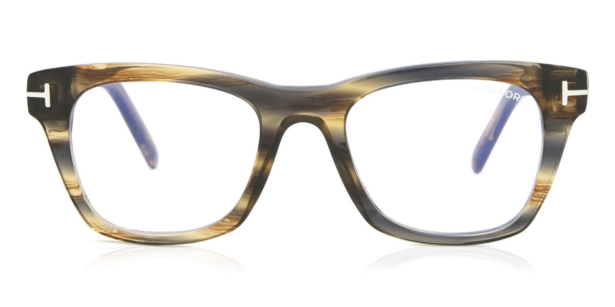 Tom Ford FT5886-B 045 Blue-Light Block, Brown frame