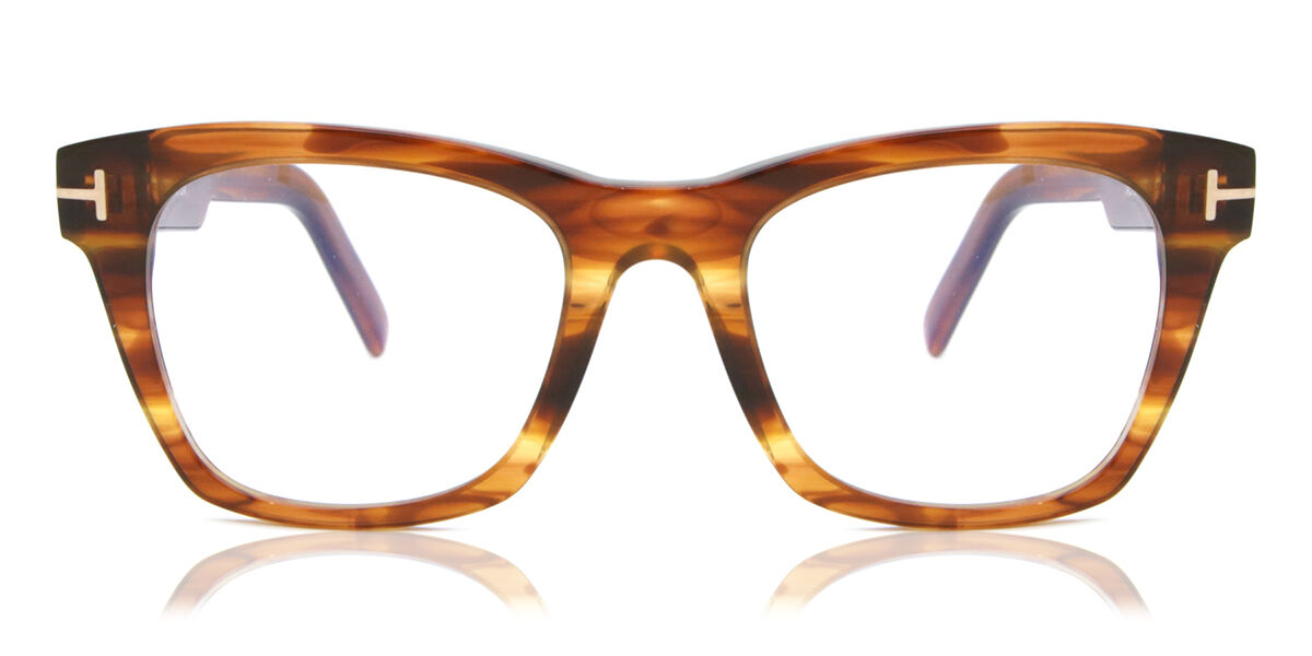 Tom Ford FT5886-B 047 Blue-Light Block, Brown frame