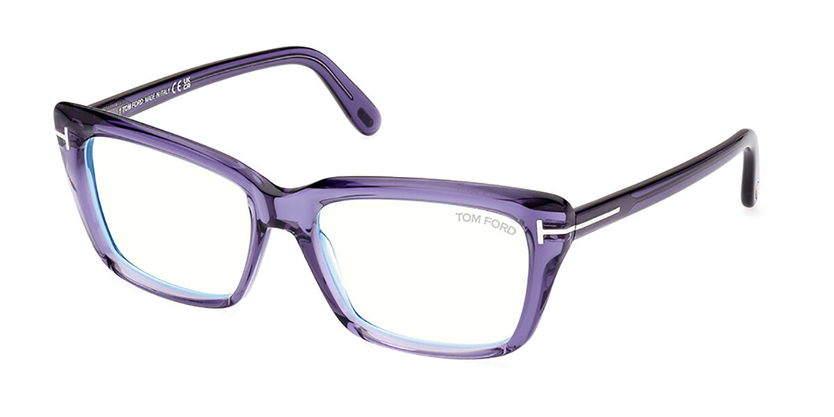 Tom Ford FT5894-B 081 Blue-Light Block, Purple frame