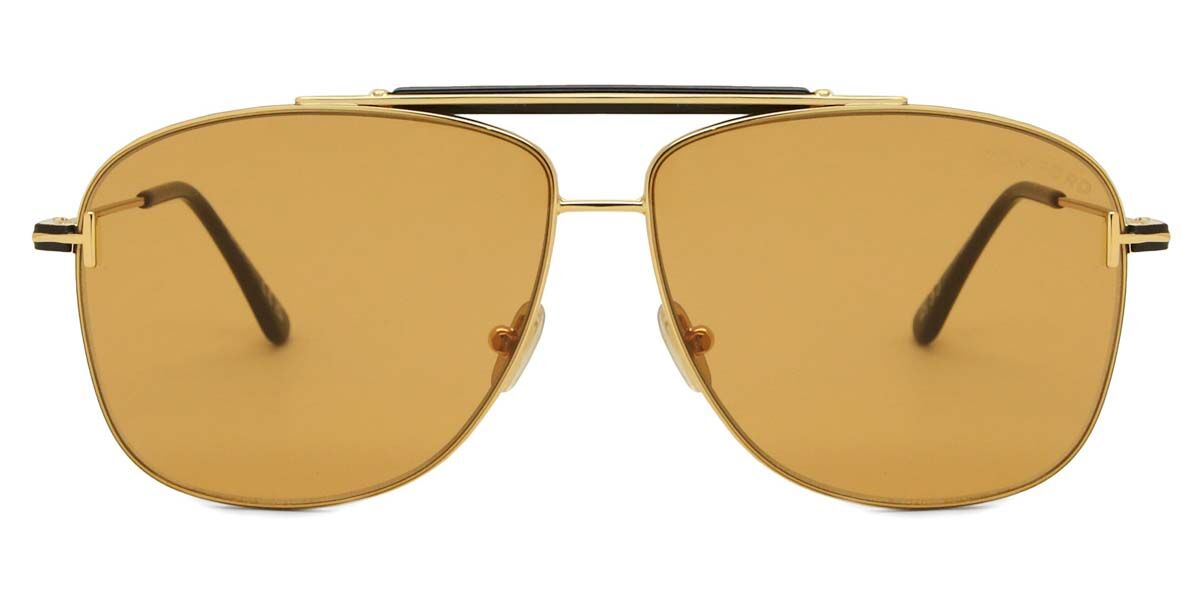 Tom Ford FT1017 JADEN 30E, Gold frame, Brown lenses
