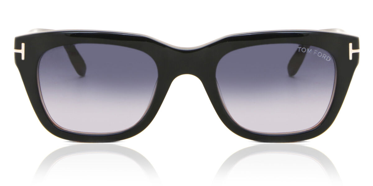 Tom Ford FT0237 SNOWDON 05B, Black frame, Gradient Dark Grey lenses