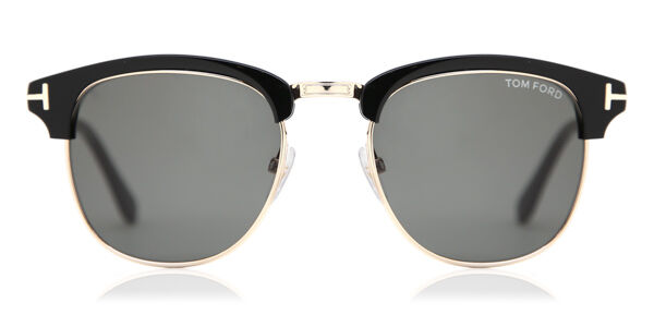 Tom Ford FT0248 HENRY 05N, Black frame, Green lenses