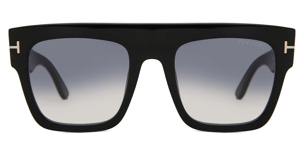 Tom Ford FT0847/S Renee 01B, Black frame, Gradient Smoke Grey lenses