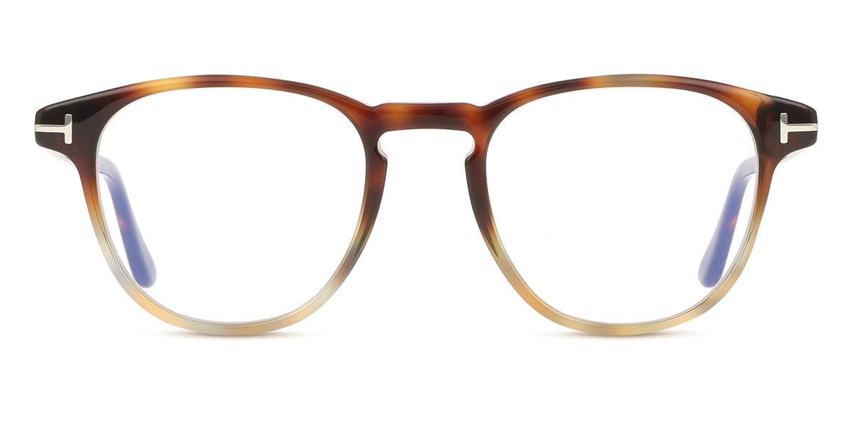 Tom Ford FT5899-B 055 Blue-Light Block, Tortoiseshell frame