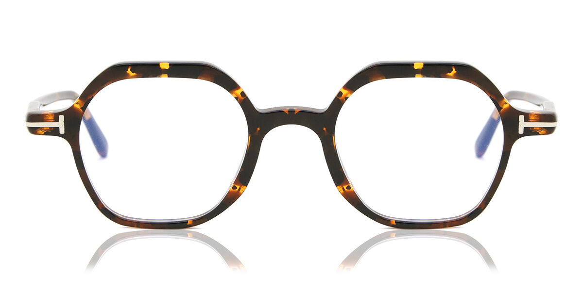Tom Ford FT5900-B 056 Blue-Light Block, Tortoiseshell frame