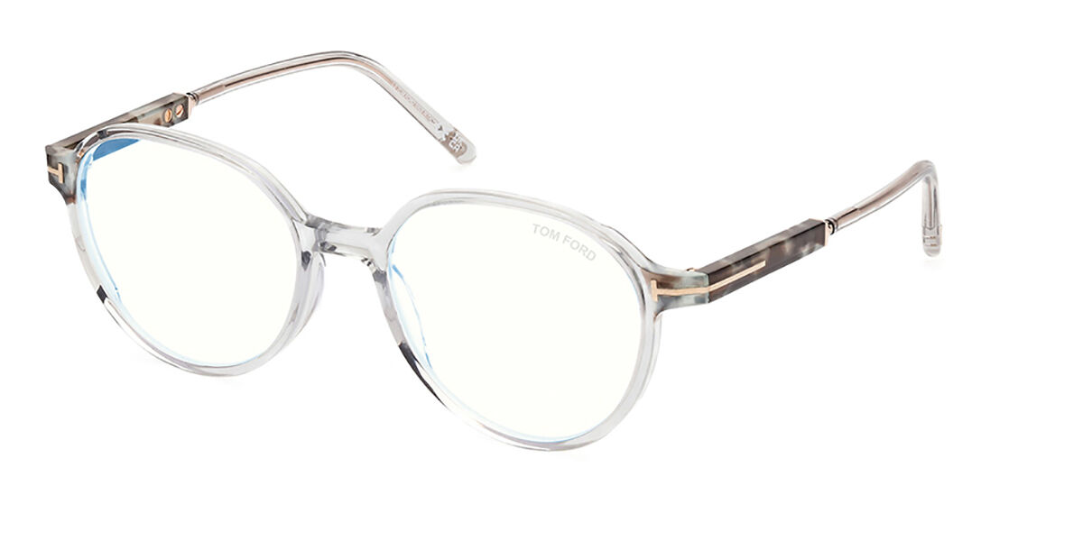 Tom Ford FT5910-B 020 Blue-Light Block, Clear frame