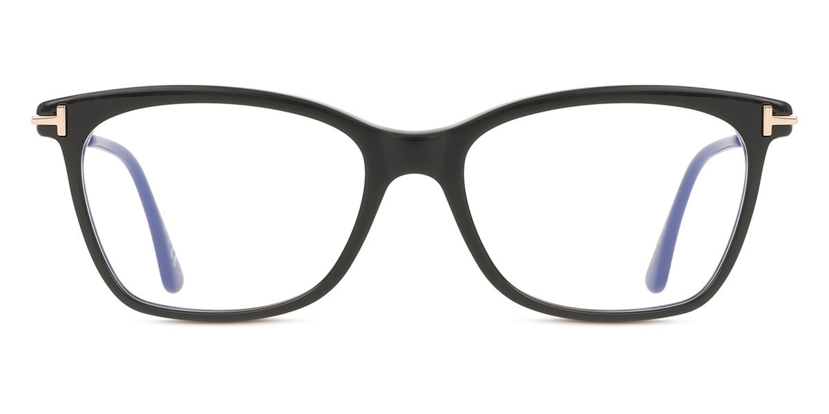 Tom Ford FT5712-B 001 Blue-Light Block, Black frame