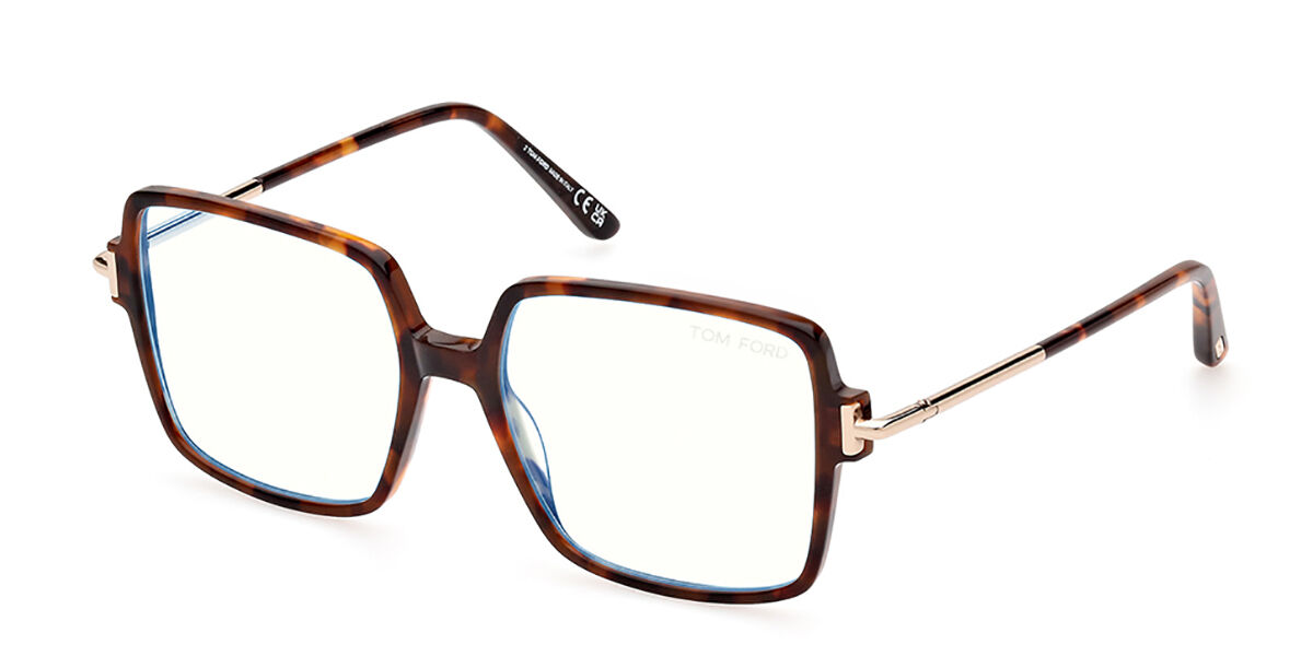 Tom Ford FT5915-B 052 Blue-Light Block, Tortoiseshell frame