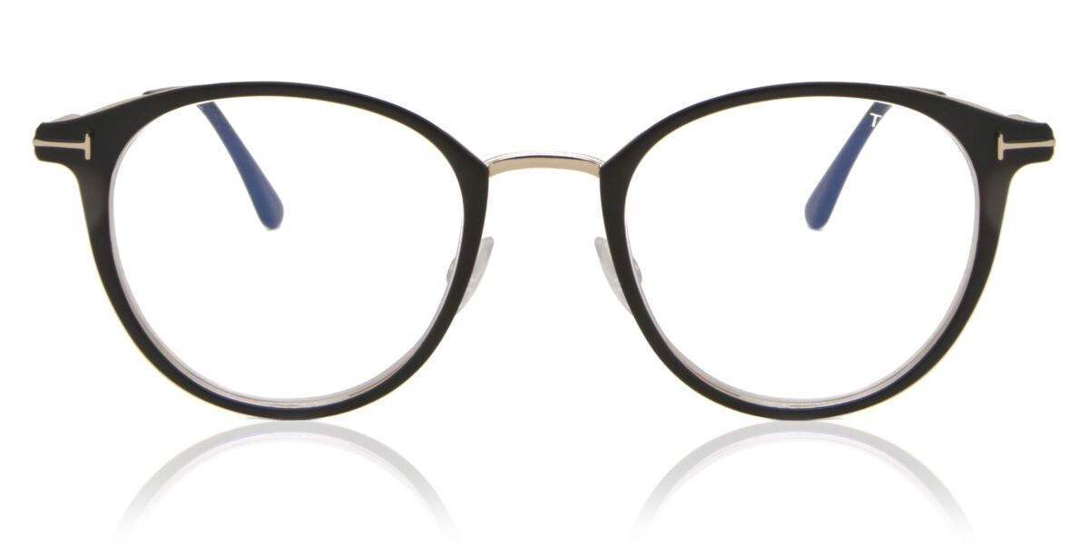 Tom Ford FT5528-B 002 Blue-Light Block, Black frame