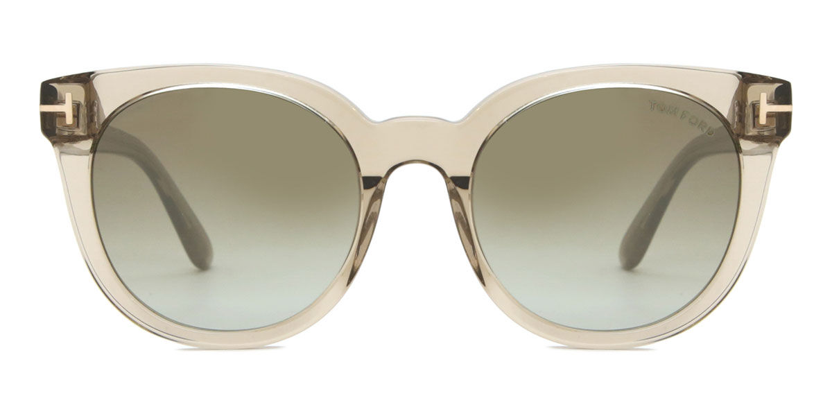 Tom Ford FT1109 MOIRA 45G, Brown frame, Brown Mirror lenses