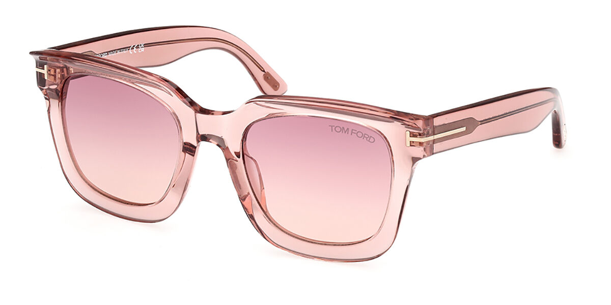 Tom Ford FT1115 LEIGH-02 72Z, Pink frame, Gradient Pink lenses