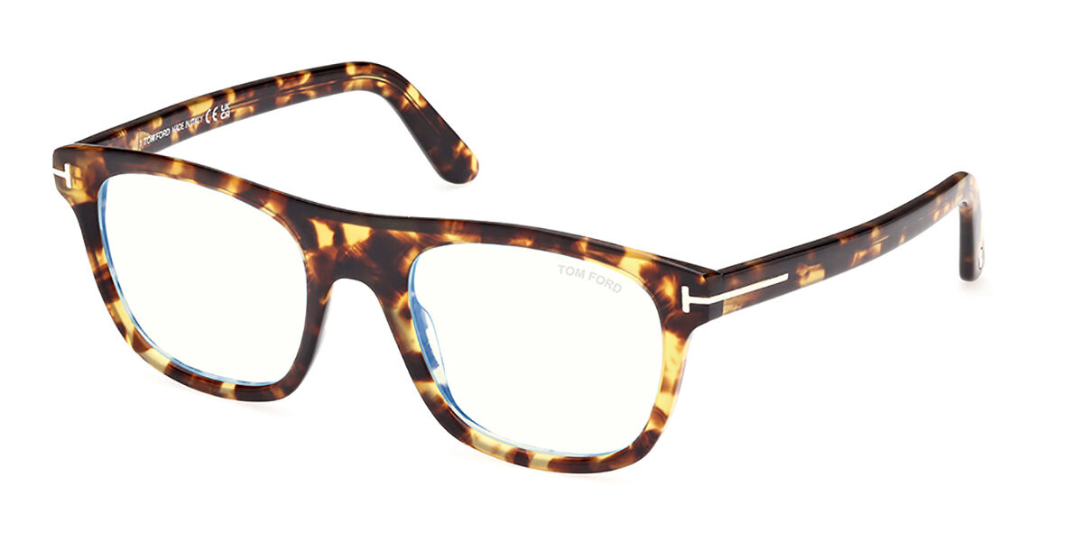 Tom Ford FT5939-B 053 Blue-Light Block, Tortoiseshell frame