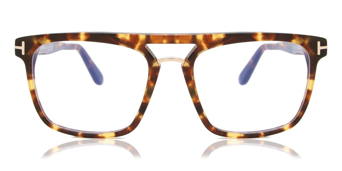 Tom Ford FT5942-B 053 Blue-Light Block, Tortoiseshell frame