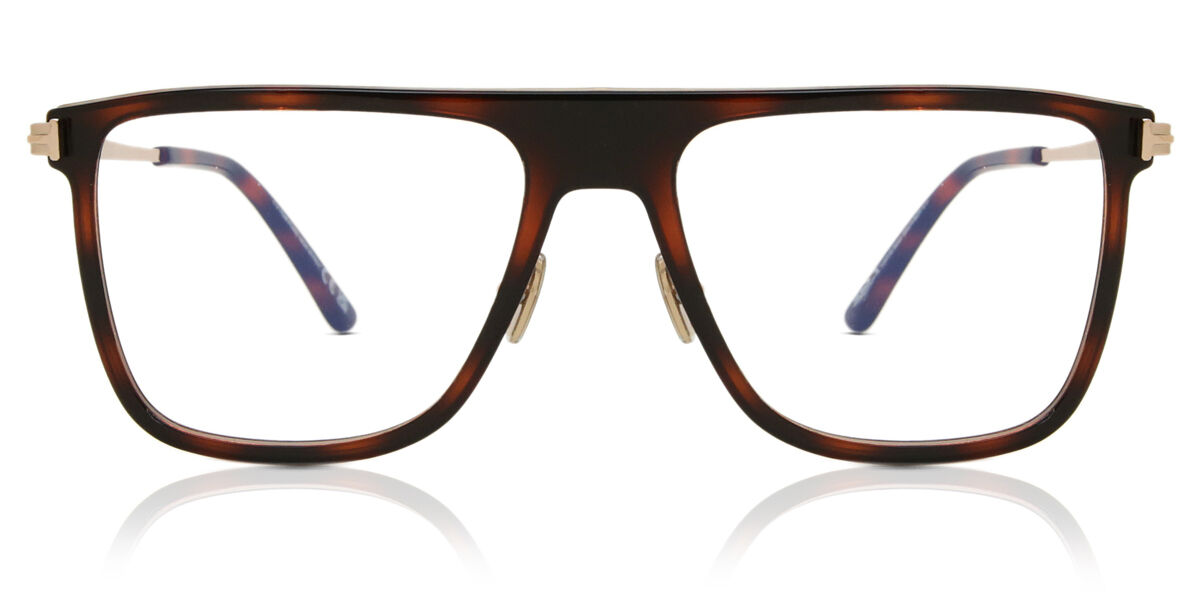 Tom Ford FT5944-B 056 Blue-Light Block, Tortoiseshell frame