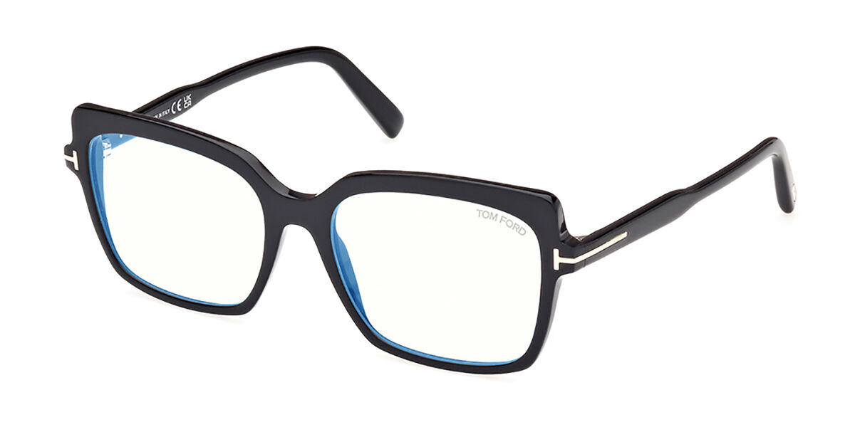 Tom Ford FT5947-B 001 Blue-Light Block, Black frame