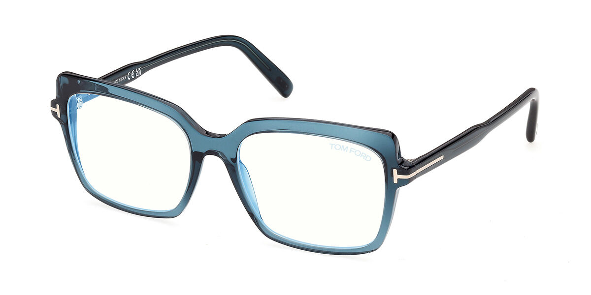 Tom Ford FT5947-B 090 Blue-Light Block, Blue frame
