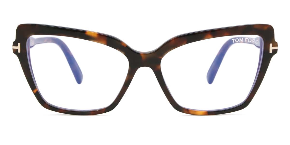 Tom Ford FT5948-B 052 Blue-Light Block, Tortoiseshell frame