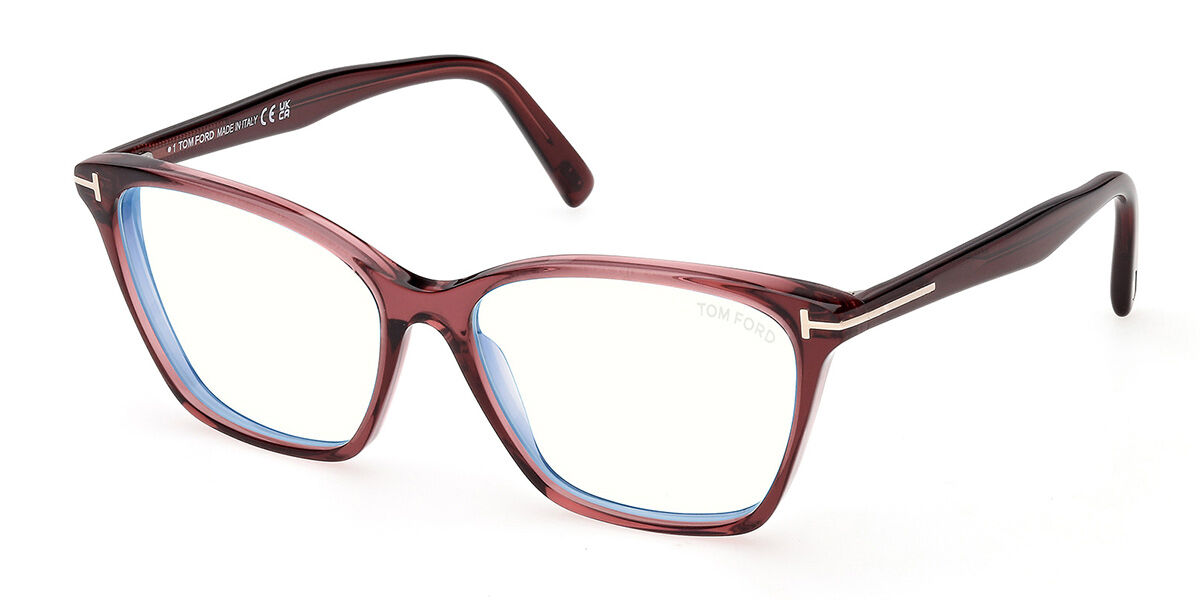 Tom Ford FT5949-B 069 Blue-Light Block, Clear frame
