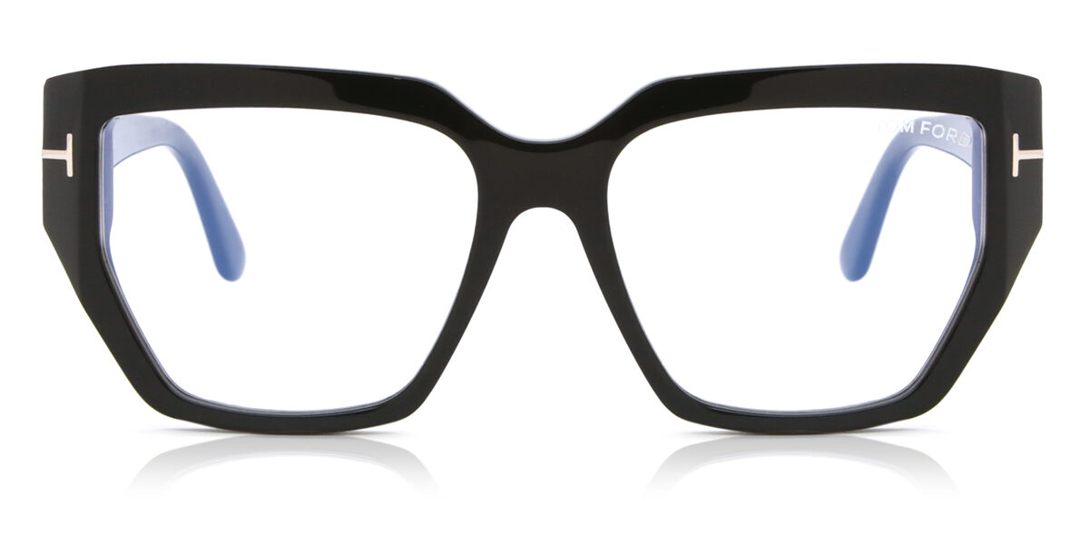 Tom Ford FT5951-B 001 Blue-Light Block, Black frame