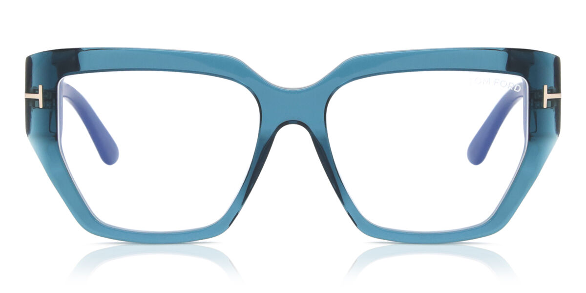 Tom Ford FT5951-B 092 Blue-Light Block, Blue frame