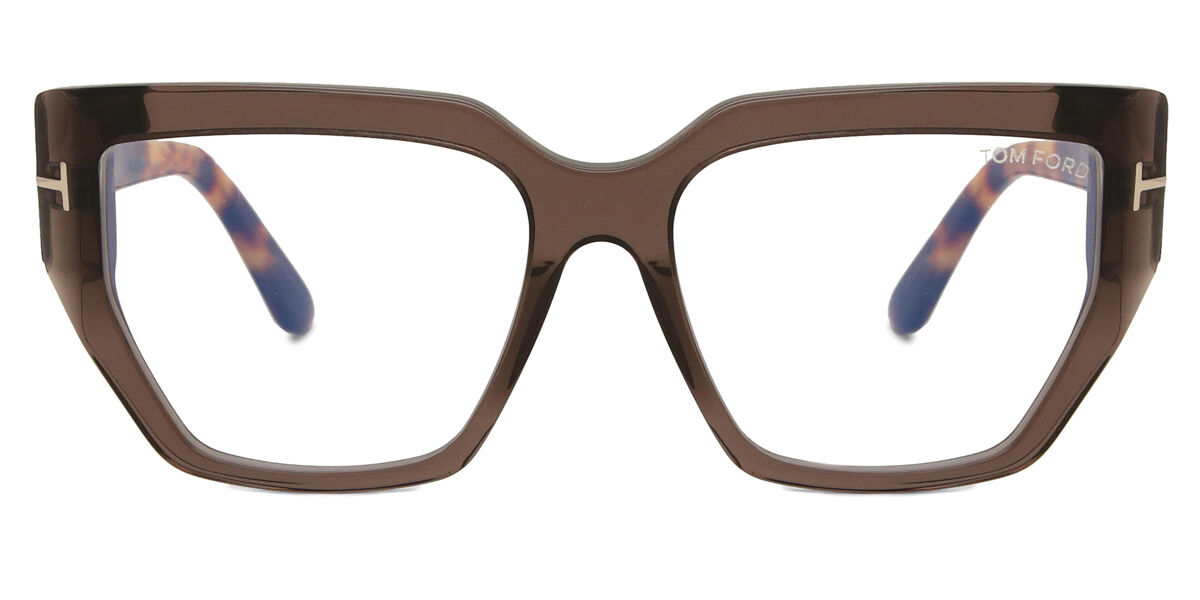 Tom Ford FT5951-B 048 Blue-Light Block, Brown frame