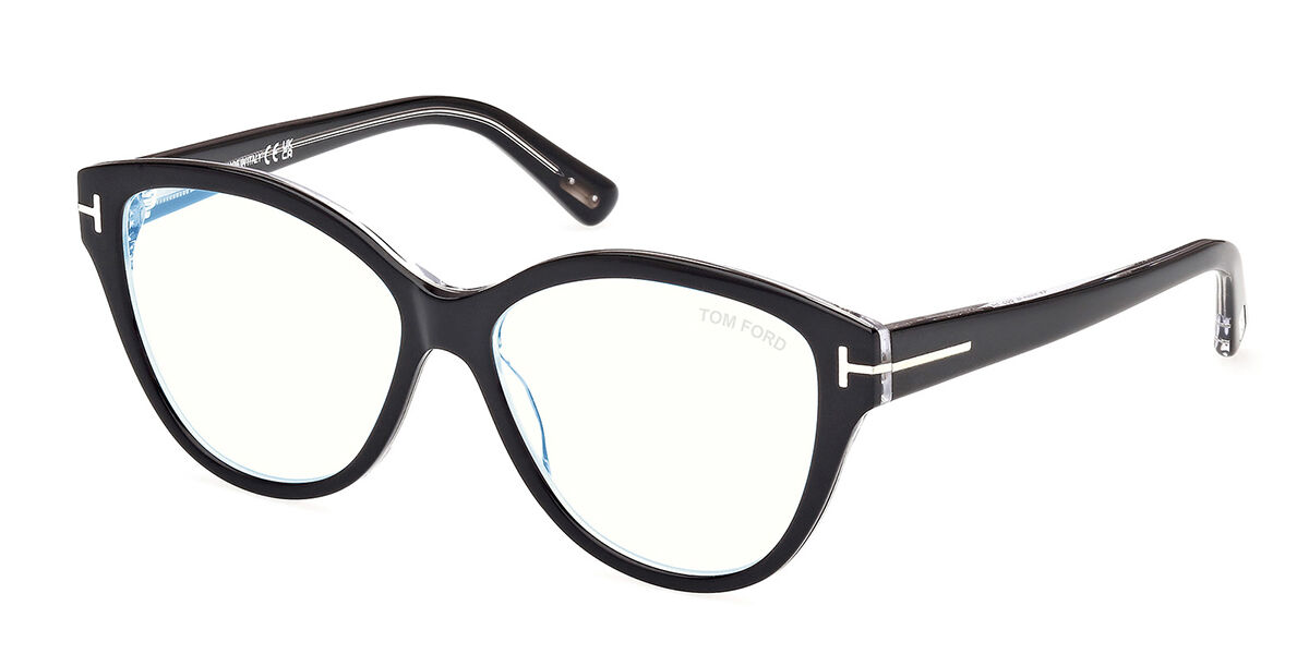 Tom Ford FT5954-B 003 Blue-Light Block, Black frame